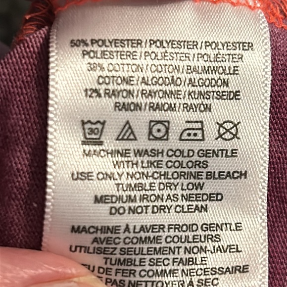 New FREE PEOPLE Beach Keep Me Burnout Tee Shirt Top Blouse Boho Azelia Small - Picture 8 of 8